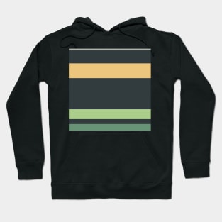 A world-class impression of Greyish, Onyx, Oxley, Laurel Green and Sand stripes. Hoodie